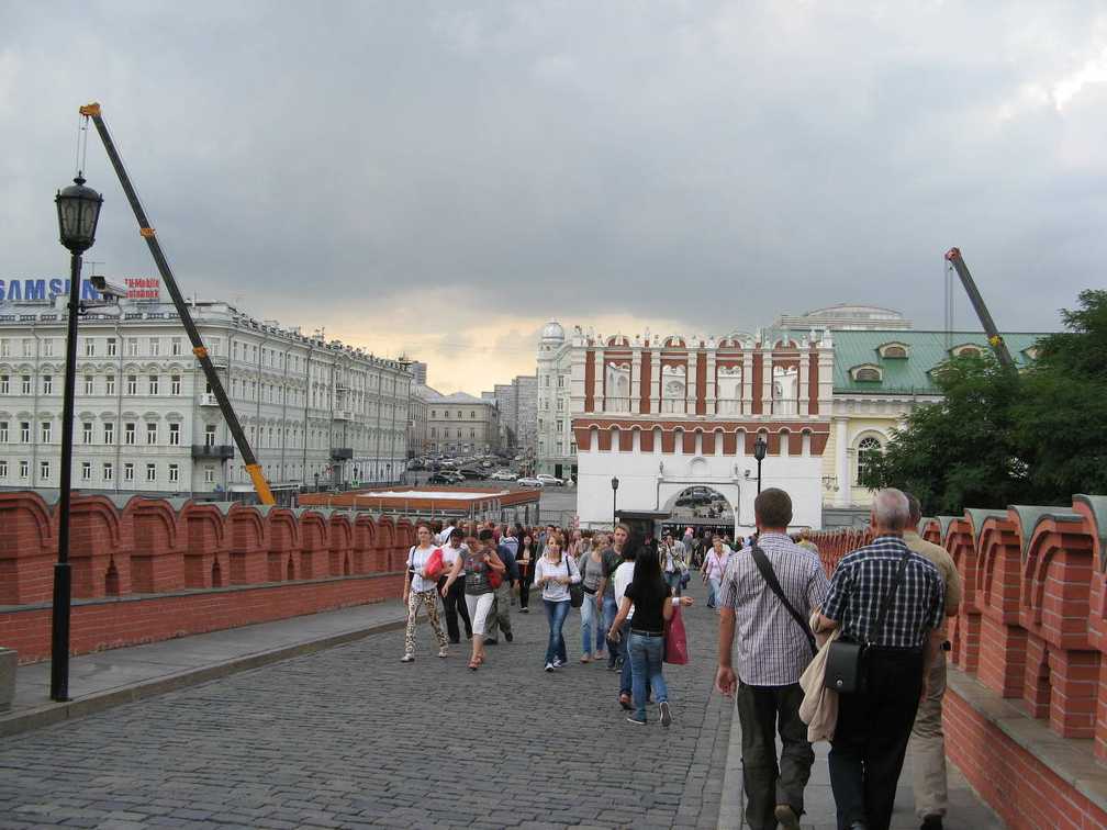 Кутафья башня. Главный вход в Кремль.