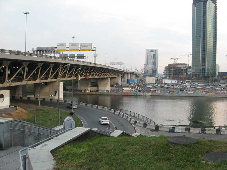Мост ТТК через Москва-река.
