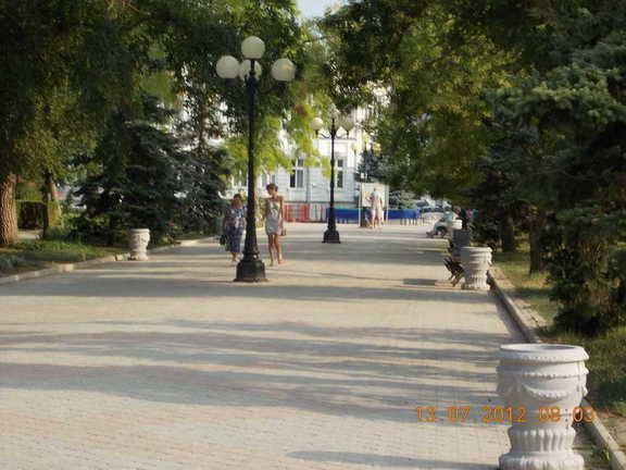 Ул. Дувановская. Центральная площадь.