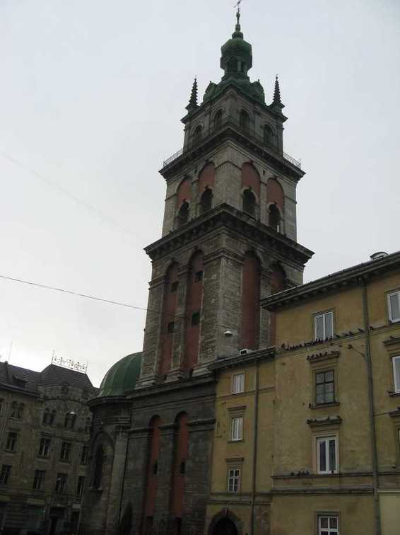 Успенская церковь и колокольня Корнякта.