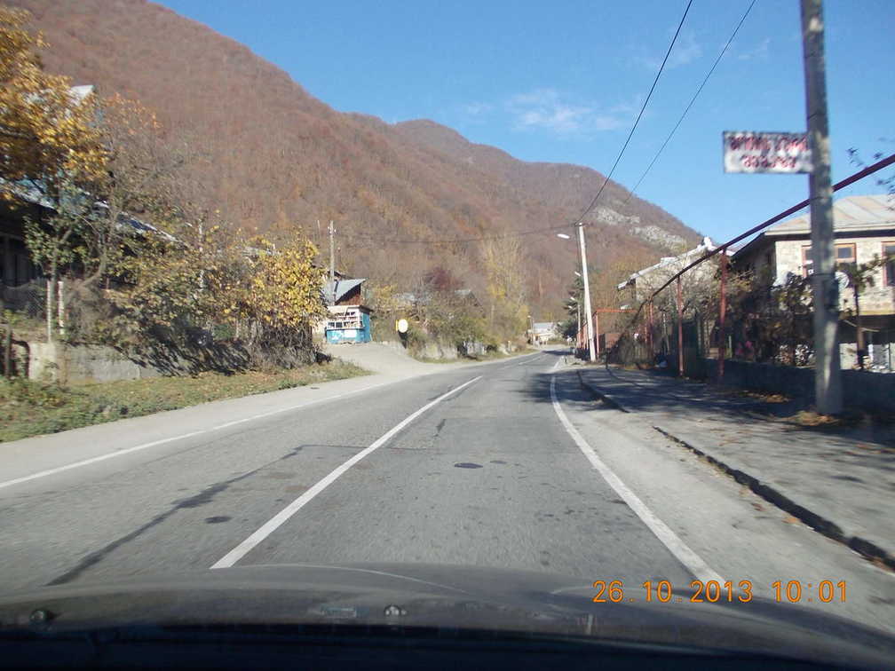 Грузия. Военно-грузинская дорога Тбилиси-Степанцминда.