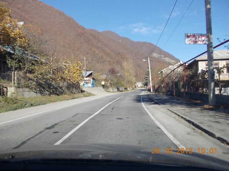 Грузия. Военно-грузинская дорога Тбилиси-Степанцминда.