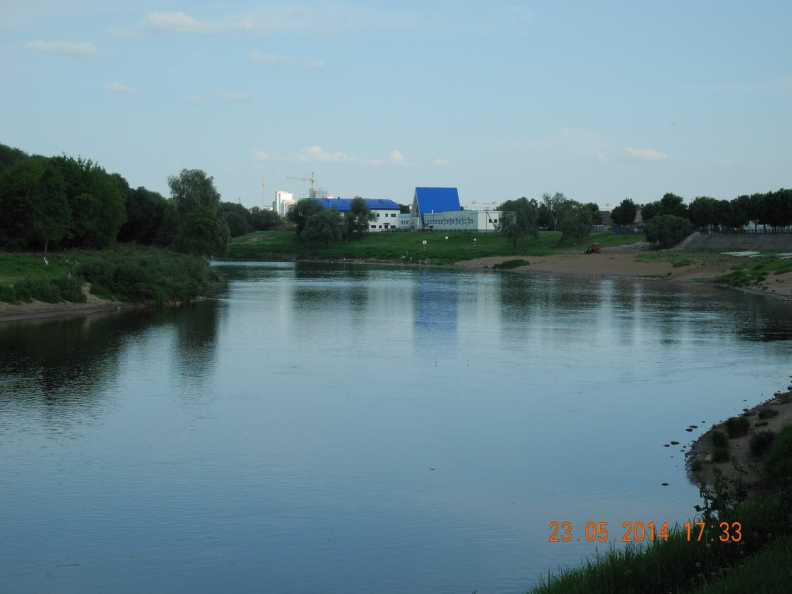 Река Днепр.