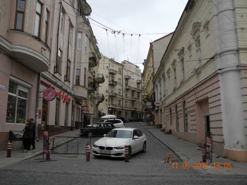 Улица Кобылянской.