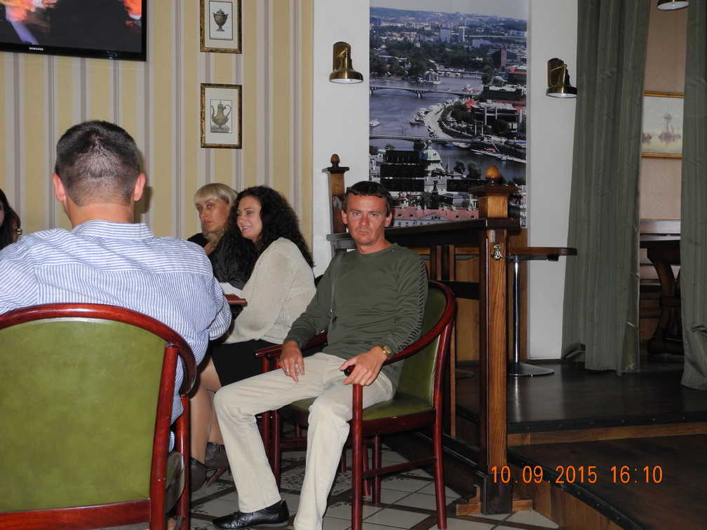 Встреча однокурсников института культуры 12 сентября 2015 года. Ривер Паб, Киев.
