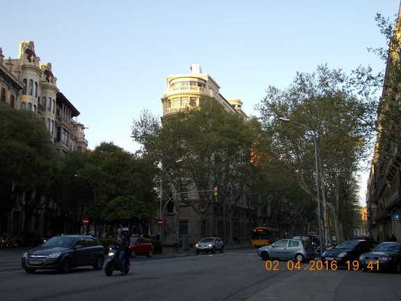 Площадь Catalunya.