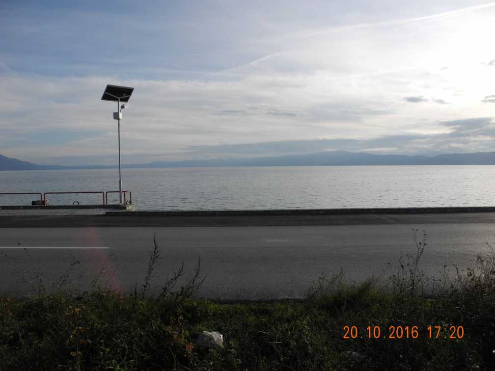 Македония, озеро Охрид.