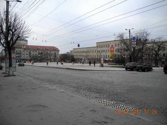 Кропивницкий. Площа Героїв Майдану.