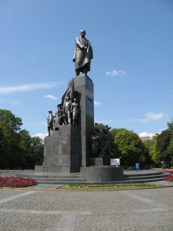 Памятник Тарасу Шевченко.