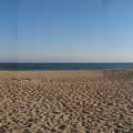 Панорама пляжа в Заозёрном.