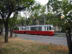 Красивый трамвай 193х г.в. по ул. Фрунзе.